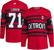 DYLAN LARKIN Signed Detroit Red Wings Reverse Retro Red