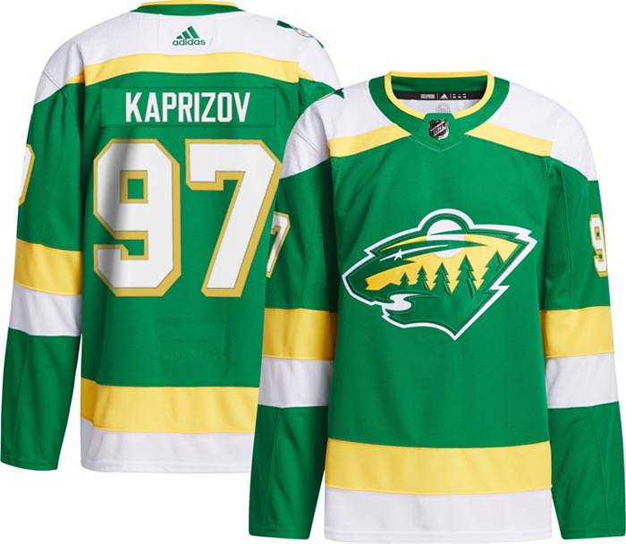 Adidas Minnesota Wild Kirill Kaprizov #97 Alternate Jersey Green 56