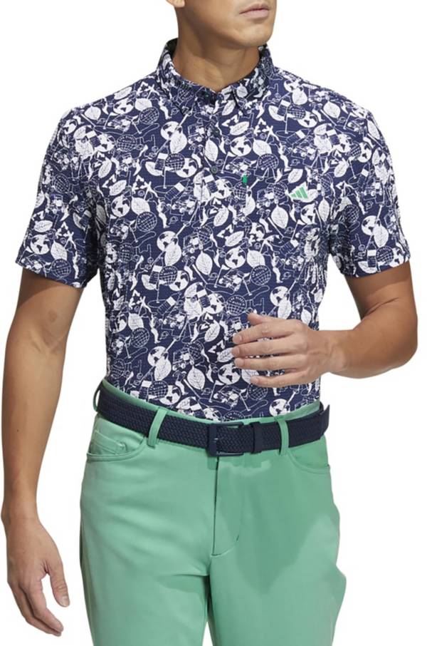 Adidas mens best sale floral shirt