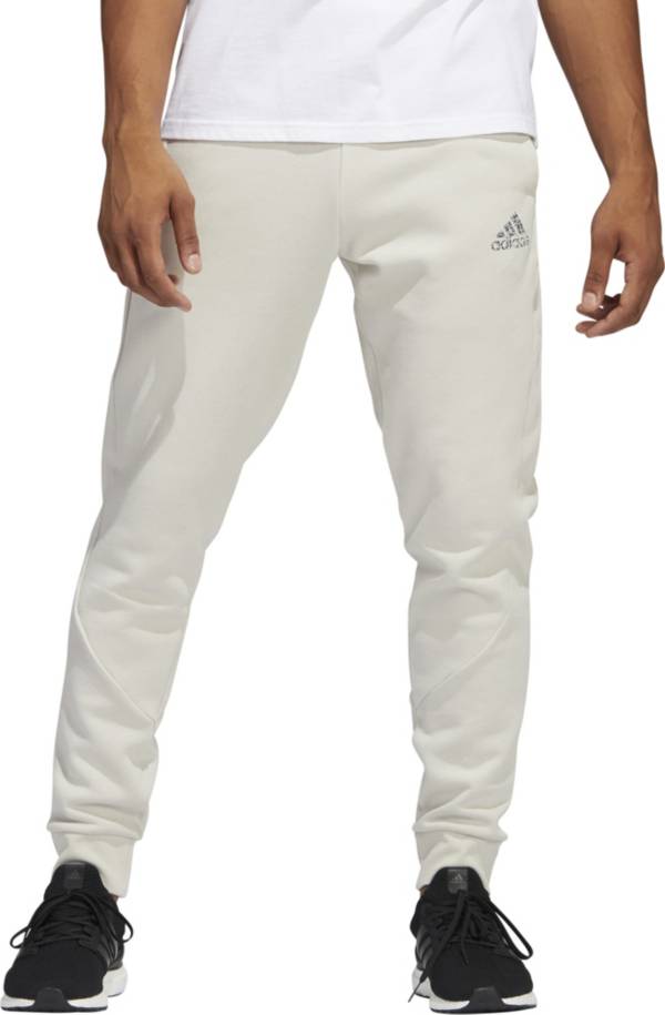adidas Men's Sportswear Stadium Fleece Badge of Sport Cuffed Joggers |  Dick's Sporting Goods