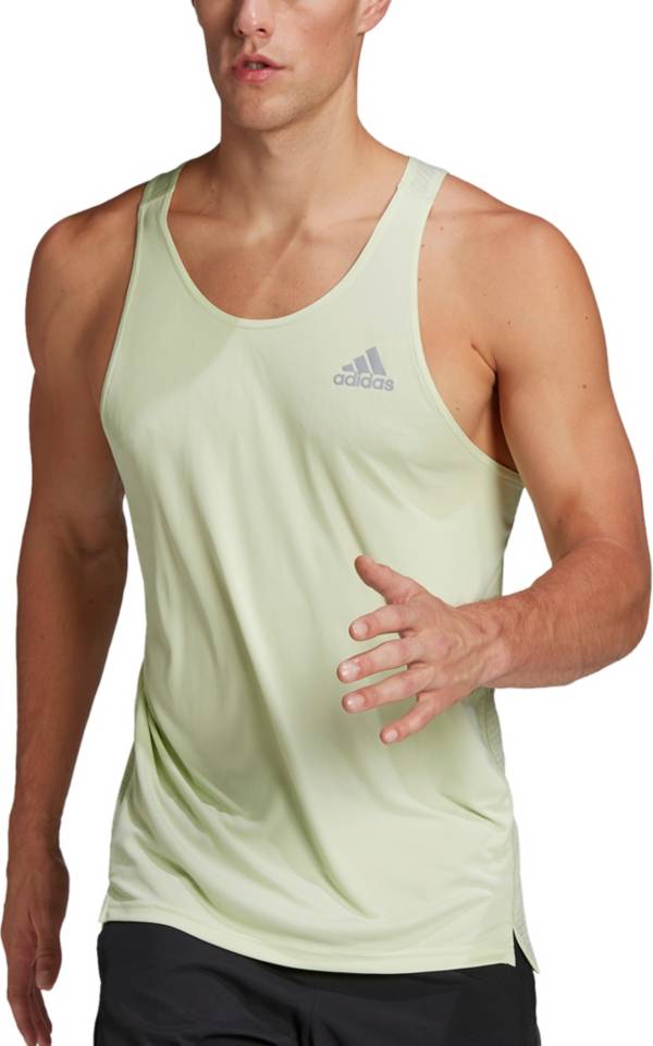 base Piping planter adidas Men's Own the Run '22 Singlet Tank Top | Dick's Sporting Goods