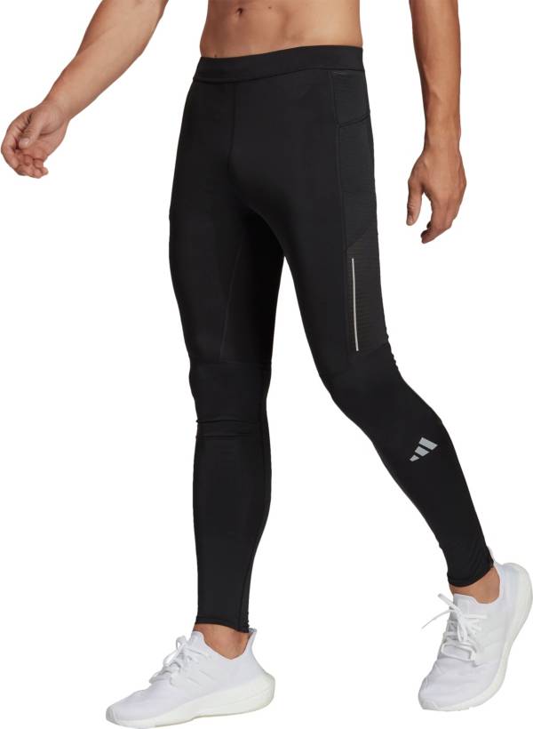 adidas Saturday Long Tights - Black, Men's Running