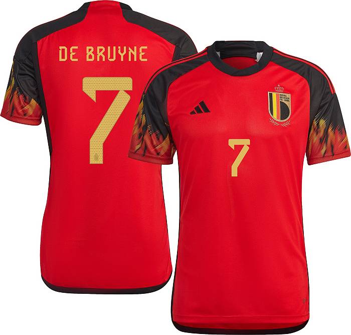 adidas Belgium 22 Home Authentic Jersey - Red