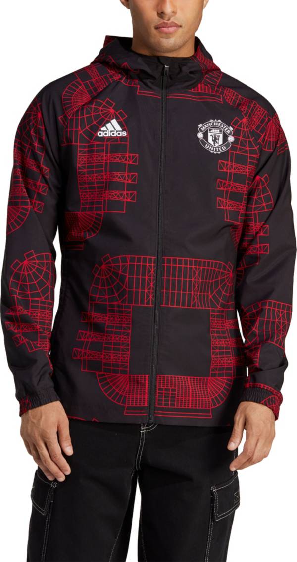 Manchester united hot sale windbreaker