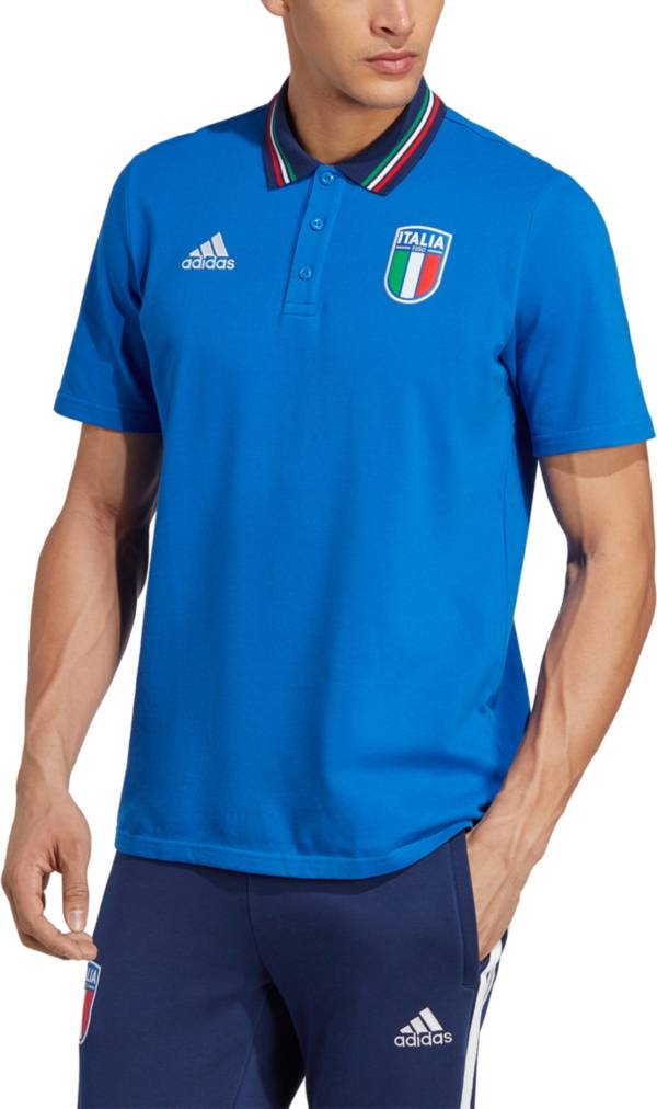 adidas Italy DNA Blue Polo product image