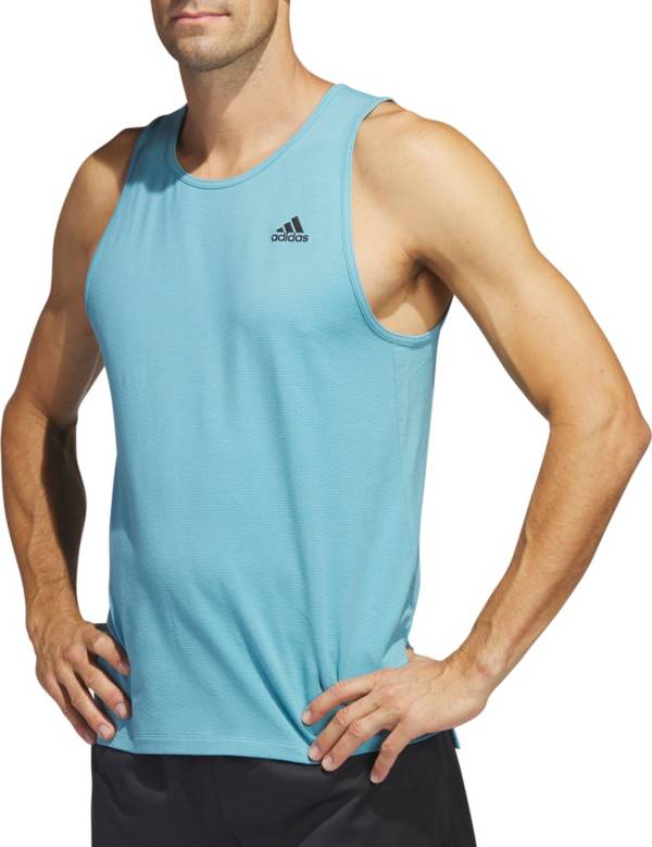 adidas, Tops, Adidas D2m Design 2 Move 3stripes Climalite Tank