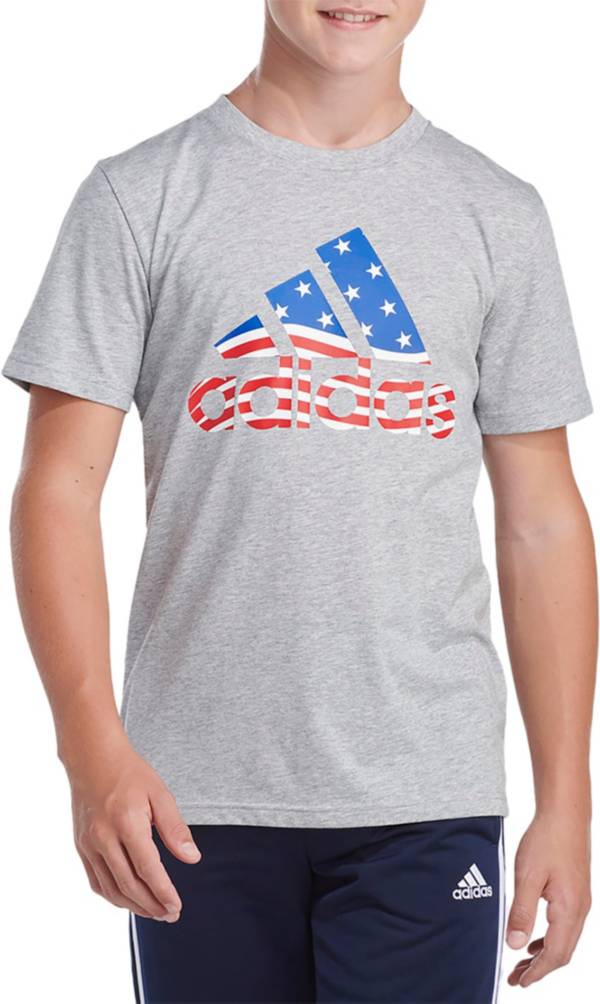 adidas Boys' USA Proud Short Sleeve T-Shirt | Dick's Sporting Goods