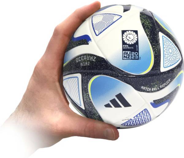 ADIDAS WOMENS WORLD CUP 2023 OCEAUNZ MINI BALL (WHITE/NAVY)