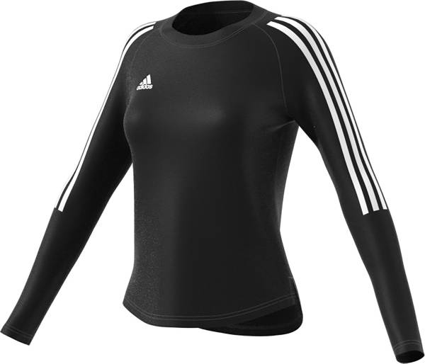 Women's Adidas Louisville Cardinals Volleyball V Neck Long Sleeve