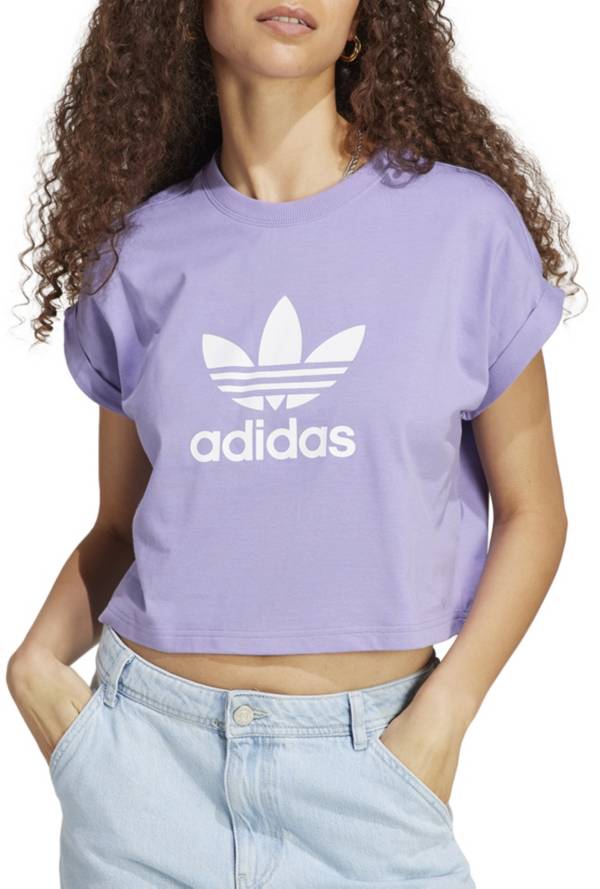adidas Originals Women's Adicolor Short Trefoil T-Shirt | Dick's Sporting Goods