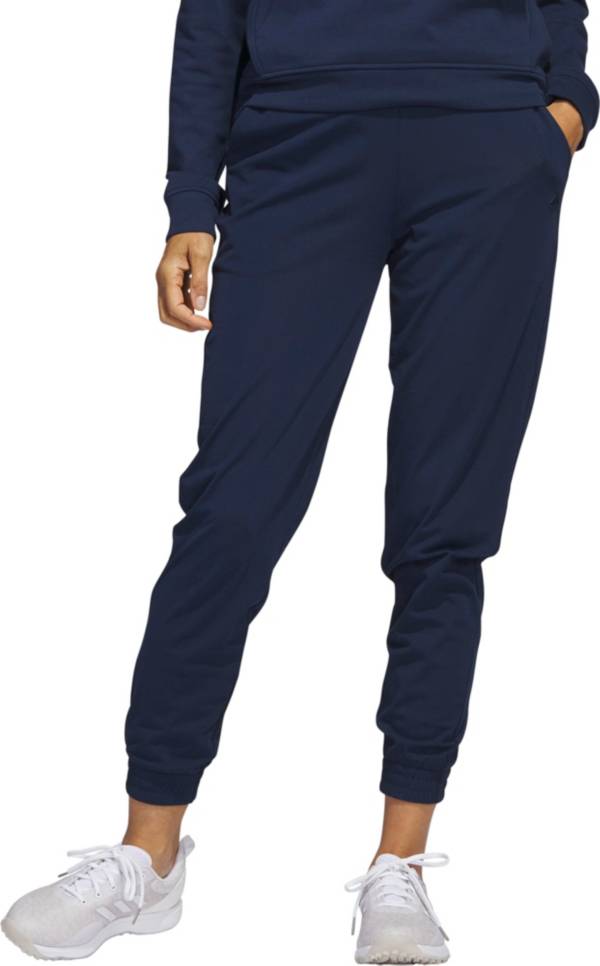 Adidas navy blue on sale joggers