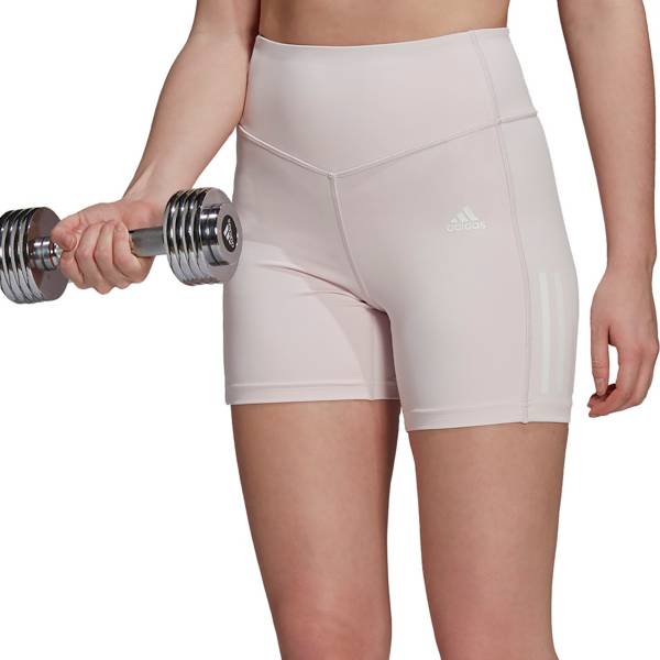 adidas Women's Hyperglam AEROREADY Training High Rise Tight Shorts product image