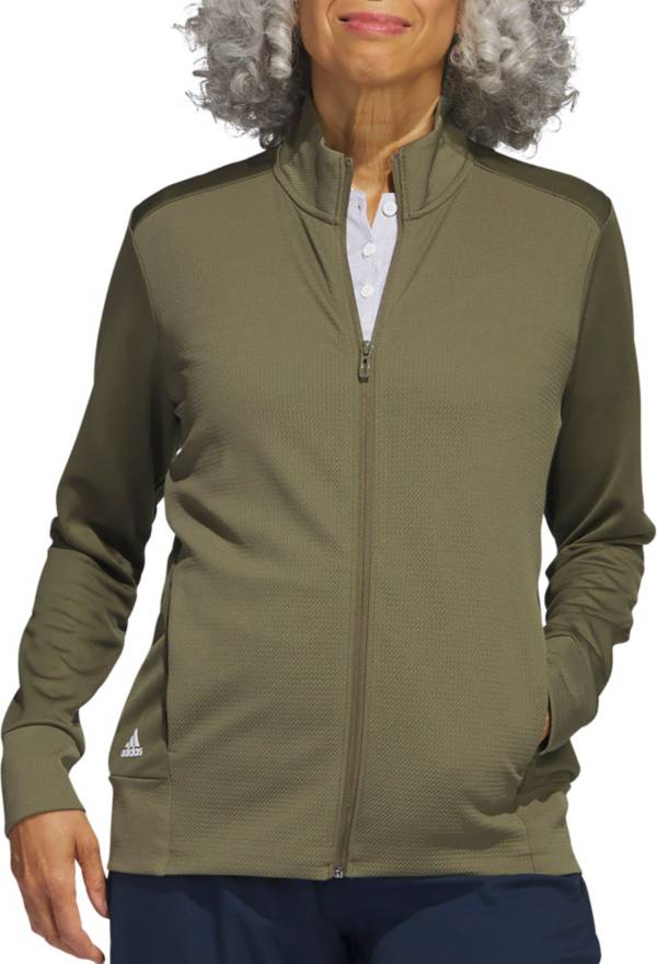 adidas Women's Textured Full Zip Golf Jacket product image