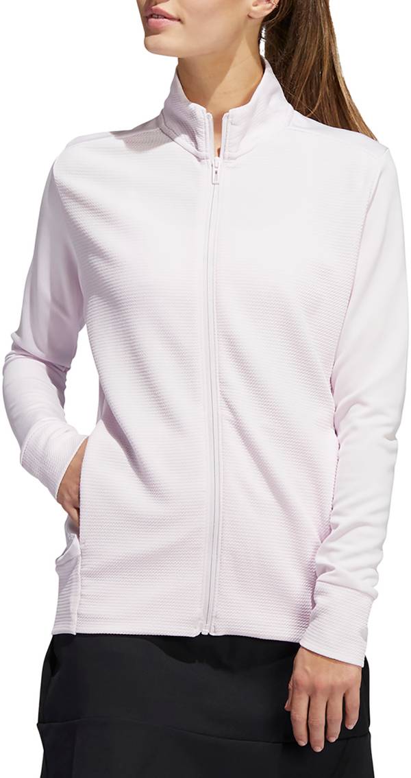 adidas Women's Textured Full Zip Golf Jacket Dick's Sporting Goods