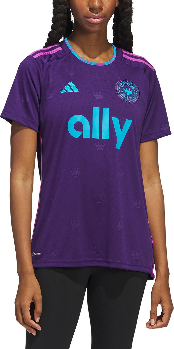 Adidas Charlotte FC Away Jersey 2023 Purple / L
