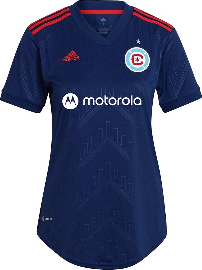Chicago Fire Mens Adidas Authentic Soccer 2019 Secondary Jersey - White