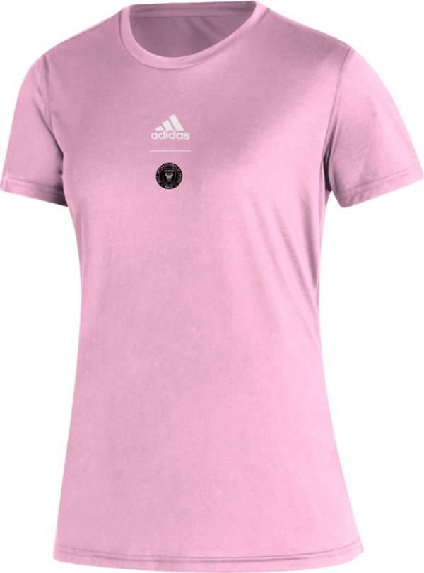 adidas Women's Inter Miami CF '22 Pink Repeat T-Shirt product image