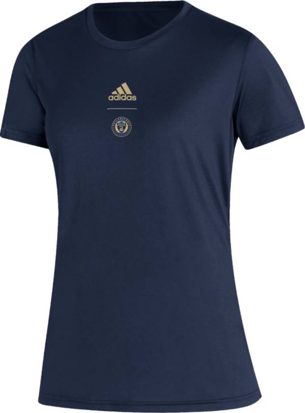 adidas Women's Philadelphia Union '22 Navy Repeat T-Shirt product image