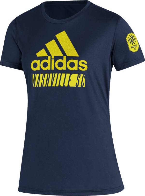 adidas Women's Nashville SC '22 Badge Of Sport Navy T-Shirt product image