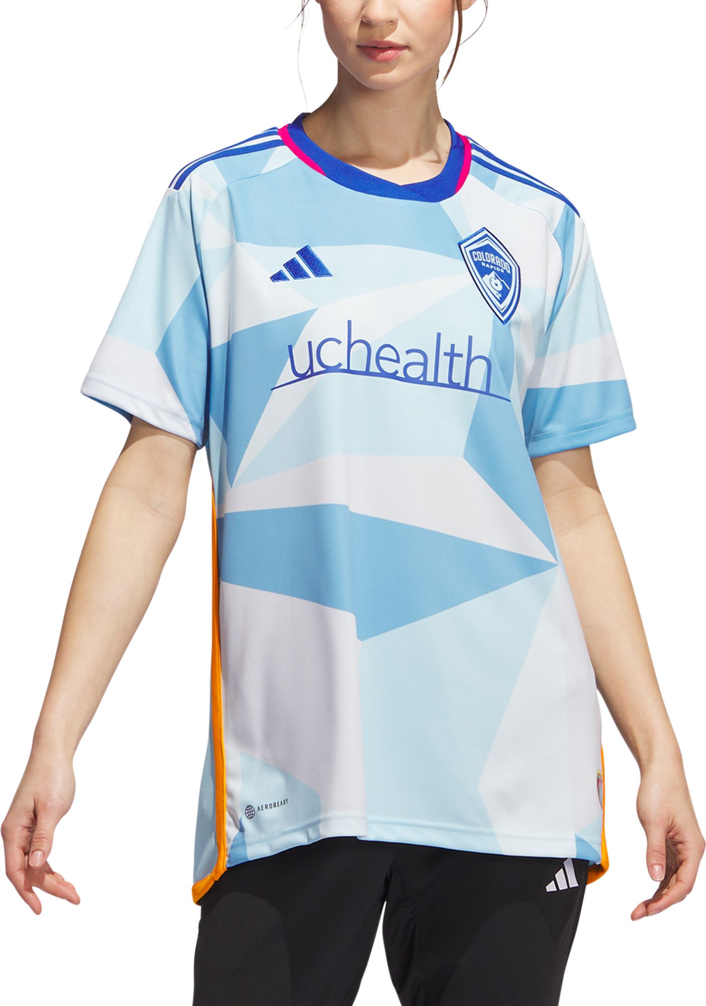 adidas Women's Colorado Rapids 2023 Secondary Replica "New Day" Jersey product image