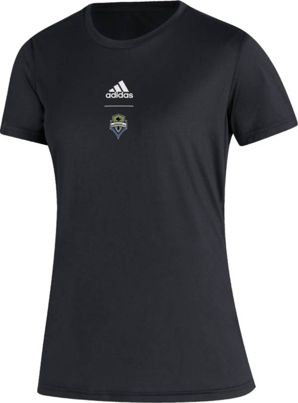 adidas Women's Seattle Sounders '22 Black Repeat T-Shirt product image