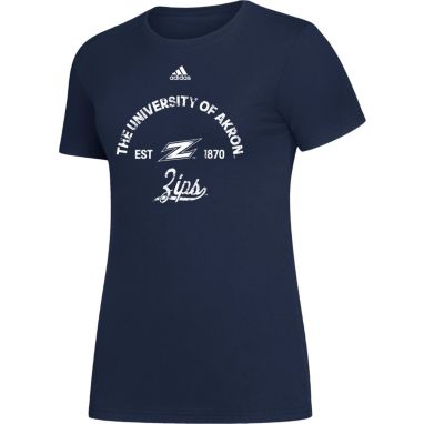 sorry, adidas Women's Akron Zips Navy Amplifier T-Shirt is currently out of stock
