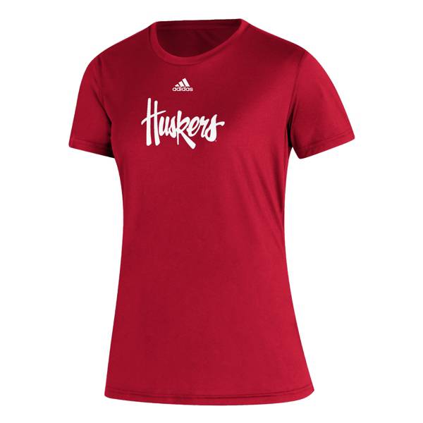 adidas Women's Nebraska Cornhuskers Scarlet Creator Performance T-Shirt product image