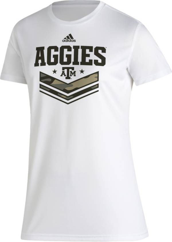 adidas Men's Texas A&M Aggies White Creator T-Shirt product image