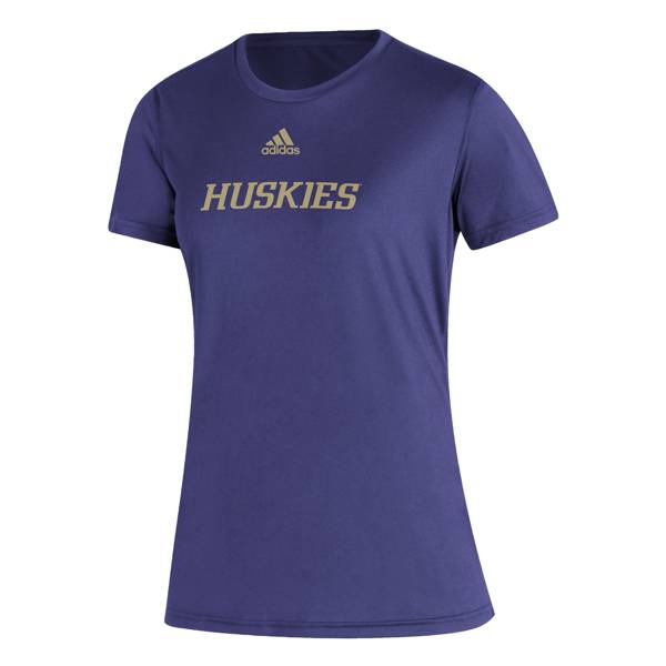 adidas Women's Washington Huskies Purple Creator Performance T-Shirt product image