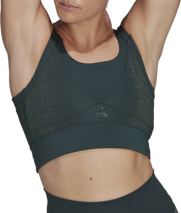 adidas Women's Powerimpact Training Medium-Support Shiny Bra product image