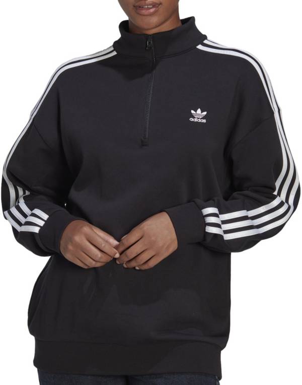 Adidas quarter zip on sale sweatshirt