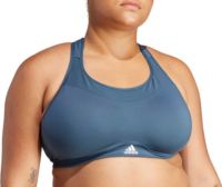 adidas TLRD Impact Training High-Support Bra 'Silver Pebble/White