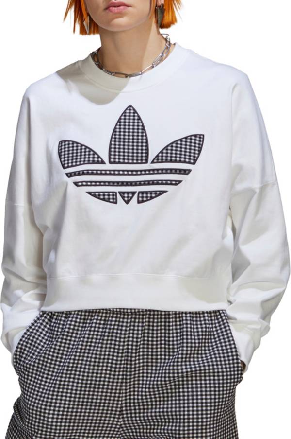 Adidas oversized crewneck online sweatshirt