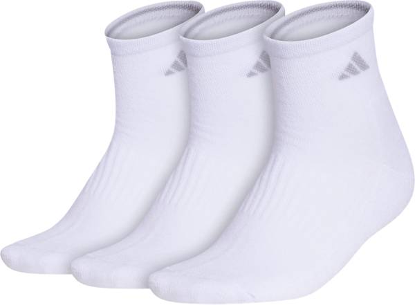 adidas Women's Cushioned Quarter Socks - 3 Pack | Dick's Sporting Goods