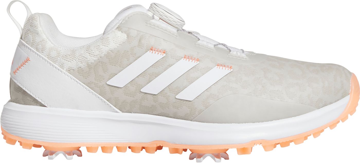 Adidas Women s S2G BOA Golf Shoes Size 9.5 White Coral