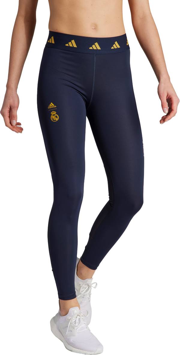 Lids Rhode Island Rams adidas Women's Alphaskin Leggings - Navy