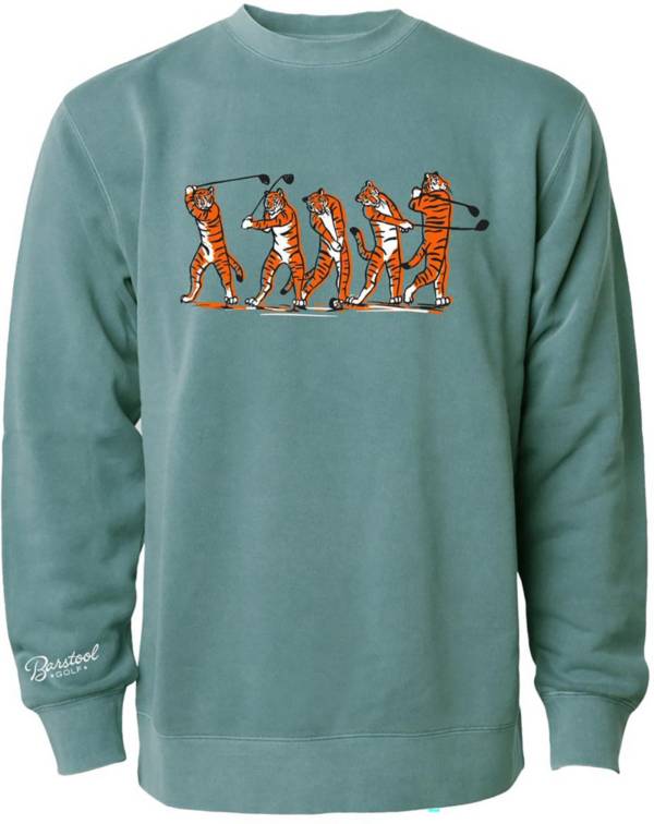 Barstool Sports Men's Golf Tiger Swing Crewneck Sweatshirt product image