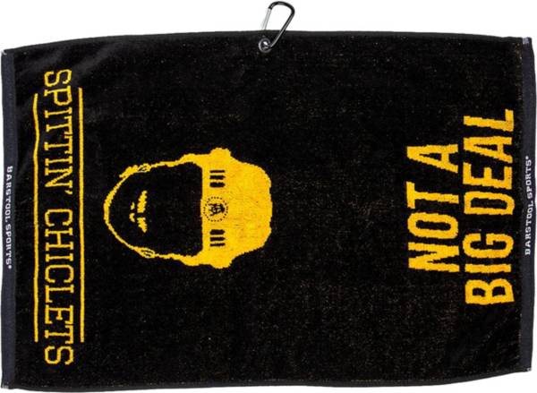 Barstool Sports Spittin' Chiclets Not A Big Deal Golf Towel product image