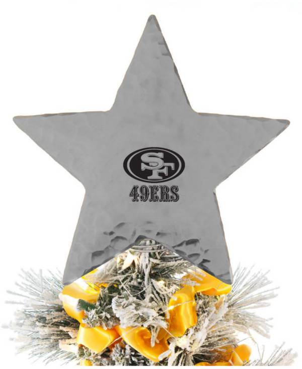 FOCO San Francisco 49ers Star-Shaped Tree Topper product image