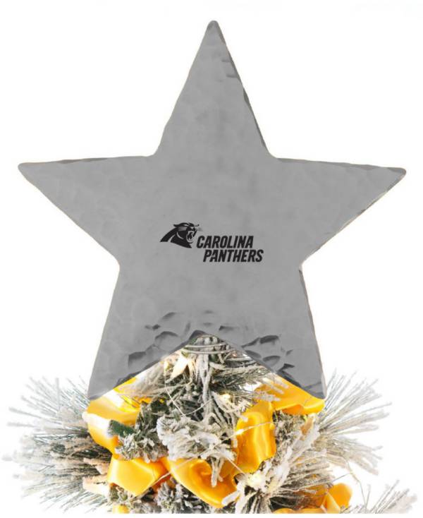 FOCO Carolina Panthers Star-Shaped Tree Topper product image