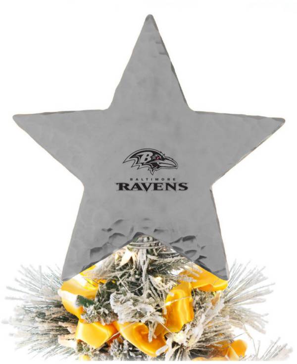 FOCO Baltimore Ravens Star-Shaped Tree Topper product image