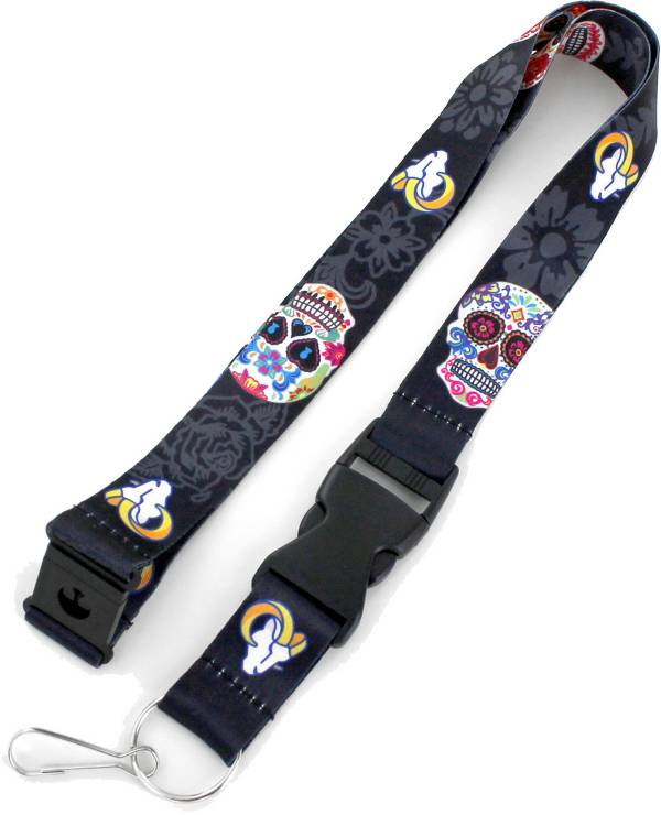 Aminco Los Angeles Rams Sugar Skull Lanyard Dick's Sporting Goods