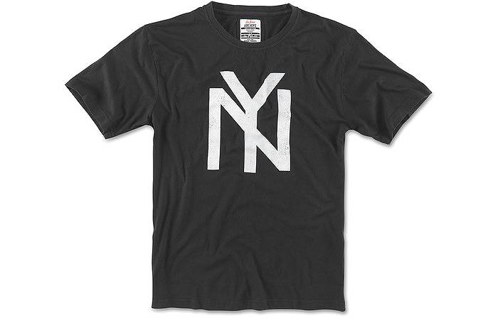 American Needle New York Black Yankees Logo Black T-Shirt