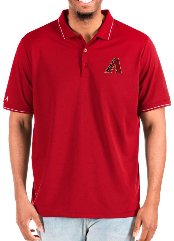 Men's Antigua Black Philadelphia Eagles Big & Tall Affluent Polo