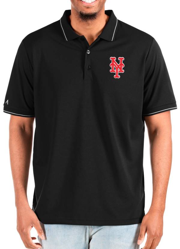 Antigua Apparel / Men's New Orleans Saints Balance Black Polo