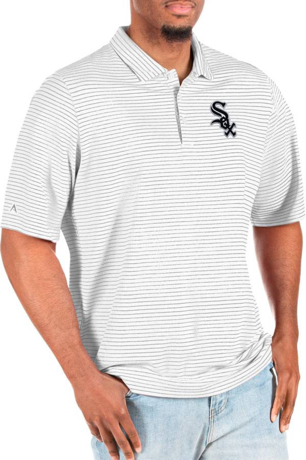 Antigua Men's Chicago White Sox White Big & Tall Esteem Polo product image