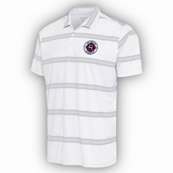 Antigua New England Revolution Groove White Polo product image
