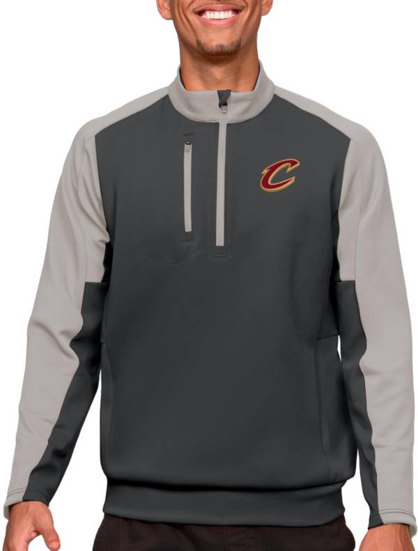 Antigua Men's Cleveland Cavaliers Grey Team ¼ Zip product image
