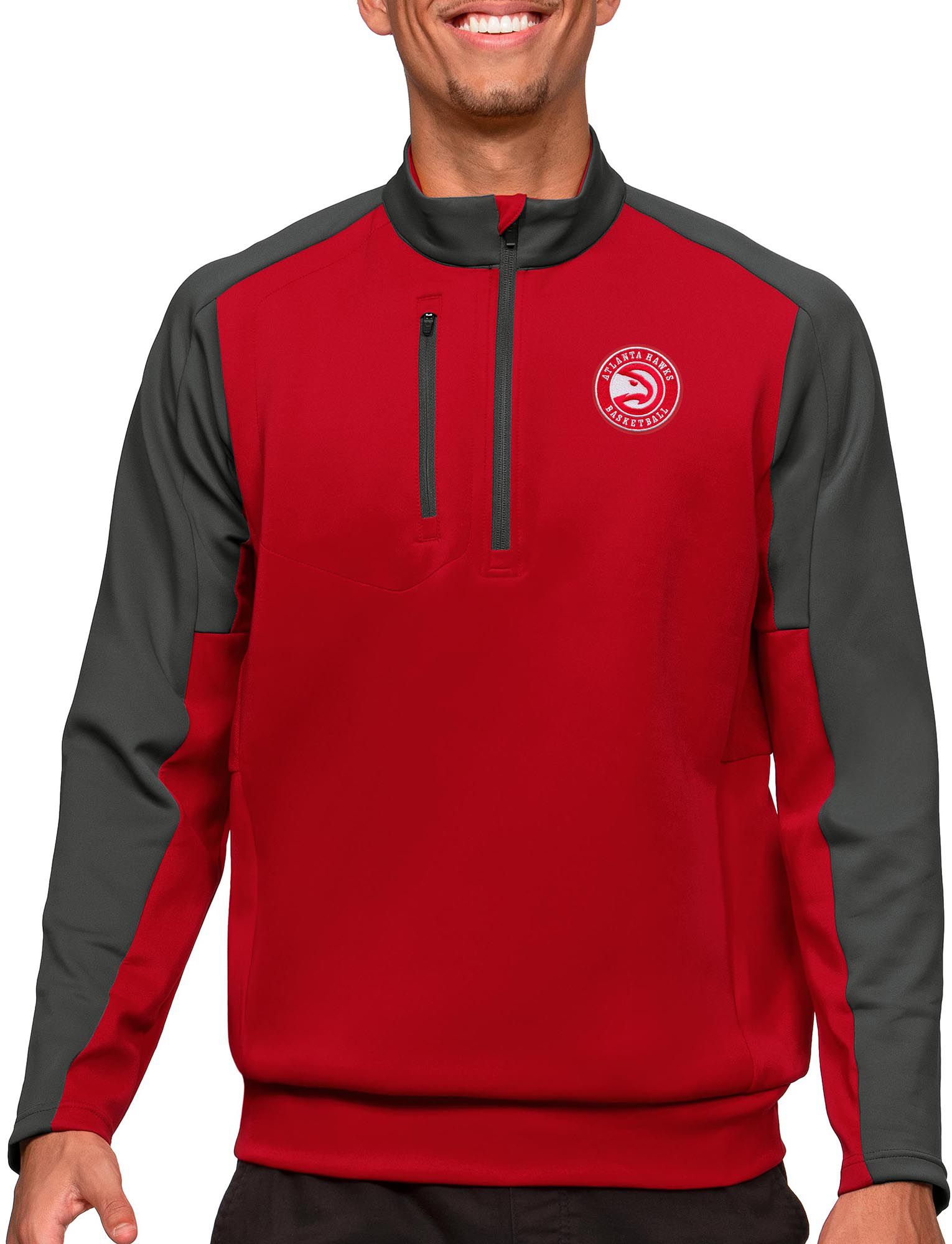 Antigua Men's Atlanta Hawks Team ¼ Zip