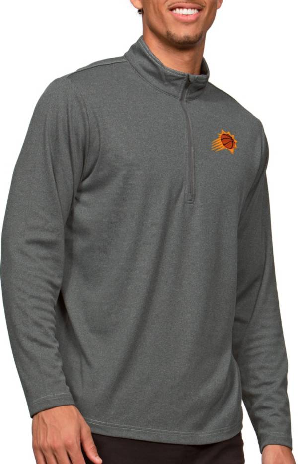 Antigua Men's Phoenix Suns Charcoal Epic ¼ Zip Pullover product image